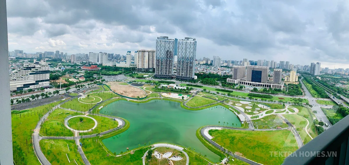View toàn cảnh tòa Pearl Tower 01 Châu Văn Liêm