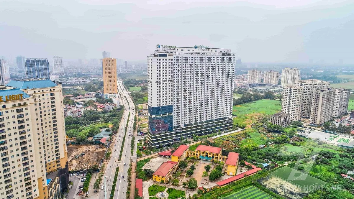 Toàn cảnh xung quanh tòa Ecolife Capitol 58 Tố Hữu