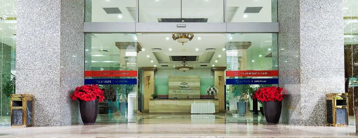 Mặt sảnh tòa Thành Công Building 80 Dịch Vọng Hậu