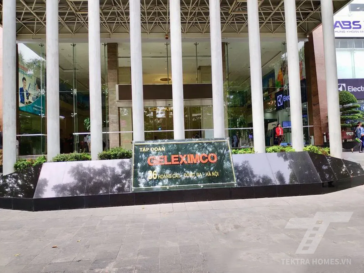 Sảnh tòa Geleximco Tower 36 Hoàng Cầu
