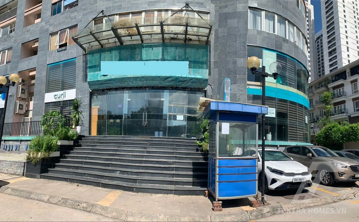 Mặt trước tòa Chung cư CS 113 3 Nguyễn Như Uyên