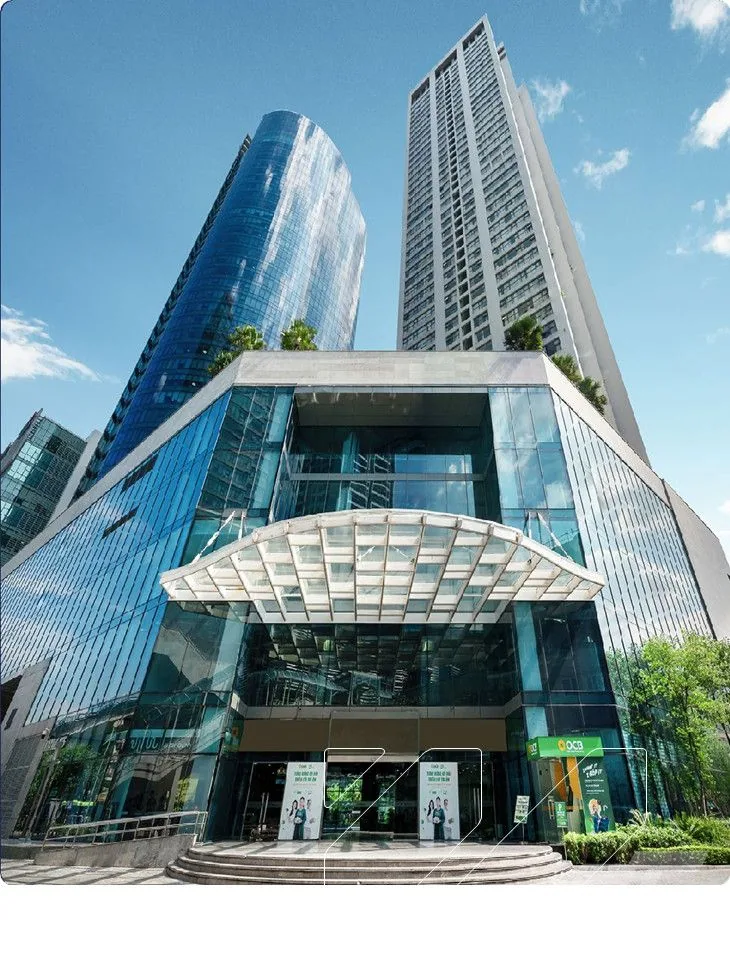 Mặt ngoài tòa The West 265 Cầu Giấy