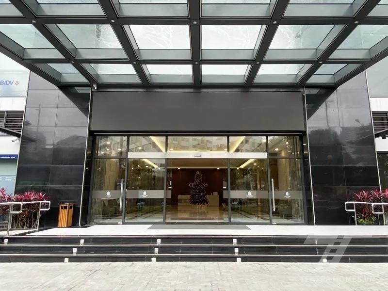 Mặt sảnh chính tòa Century Tower 458 Minh Khai