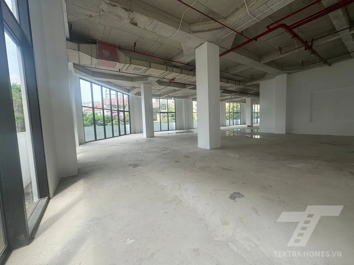 Mặt sàn diện tích trống tòa Minh Trường Tower 03 Mễ Trì Hạ
