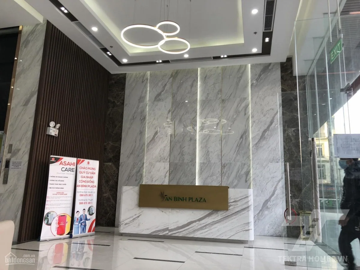 Khu vực lễ tân tòa An Bình Plaza 2 Trần Bình