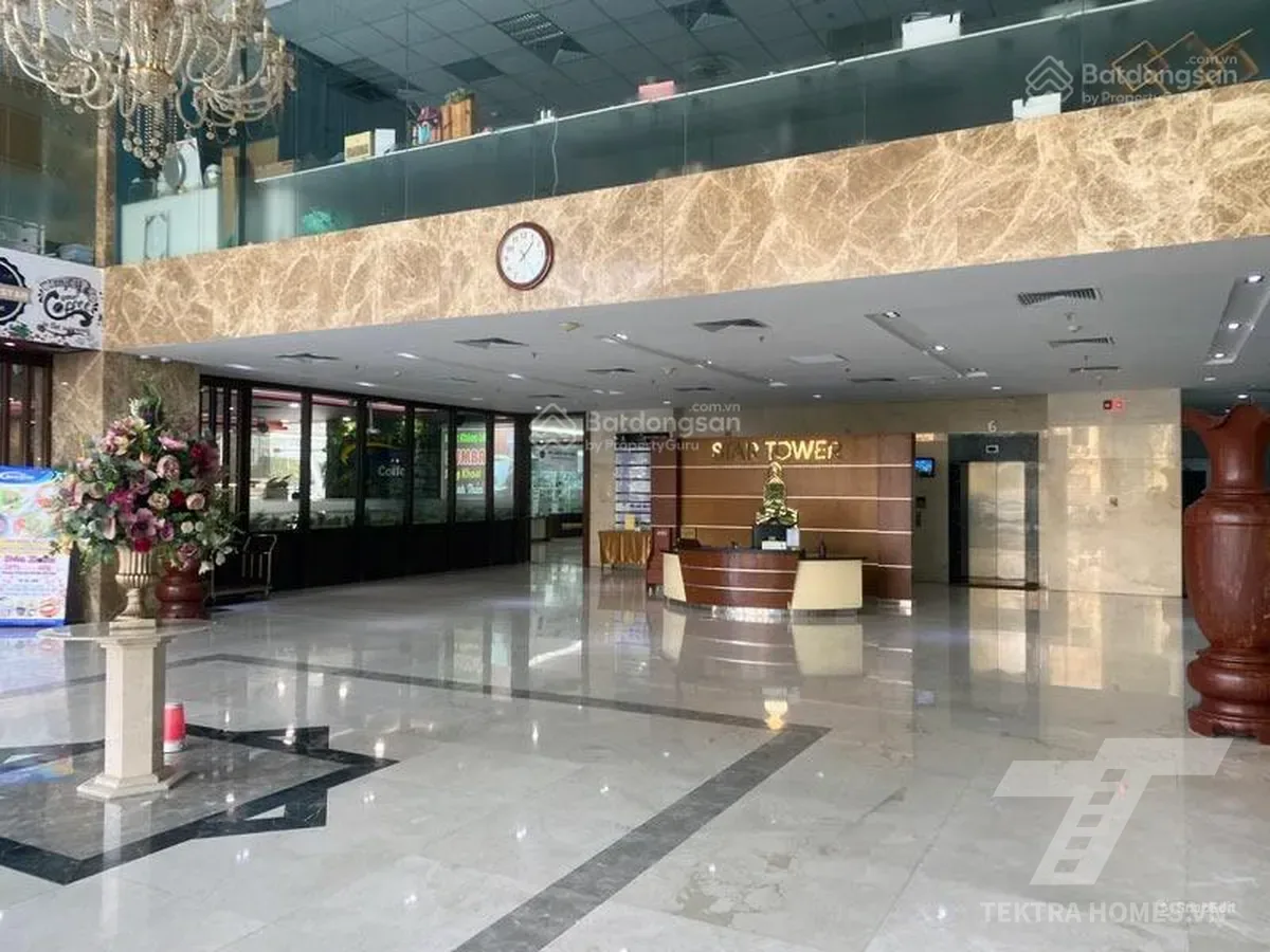 Khu vực lễ tân tòa Star Tower 68 Dương Đình Nghệ