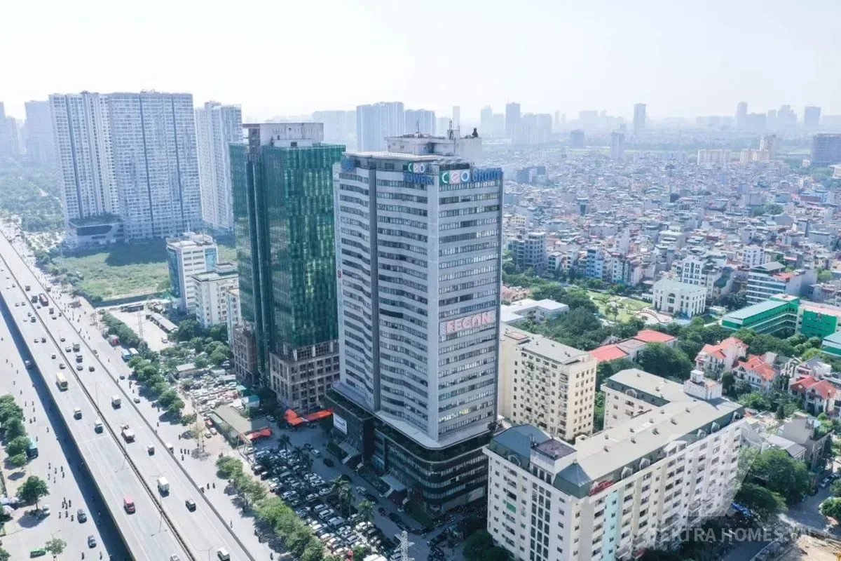 Toàn cảnh tòa Tassco Building 02 Phạm Hùng