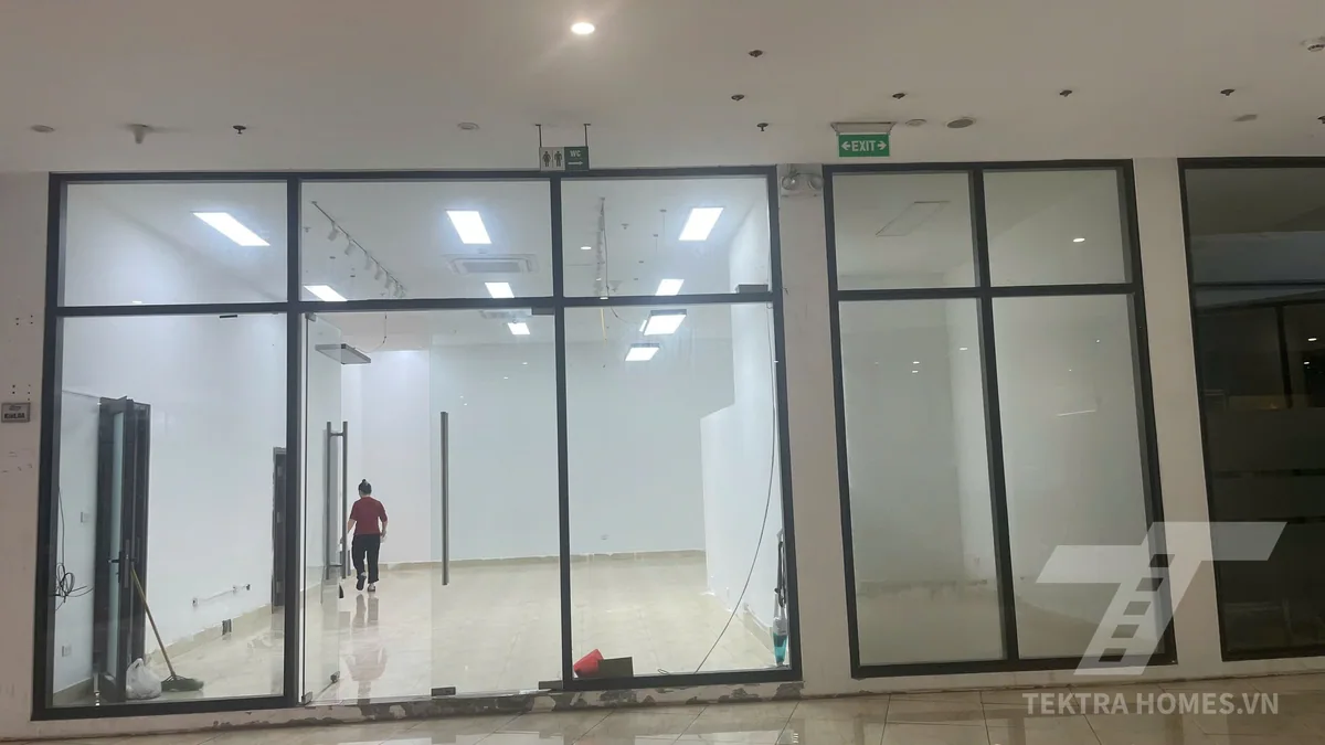 Mặt sàn diện tích trống tòa Green Pearl 378 Minh Khai