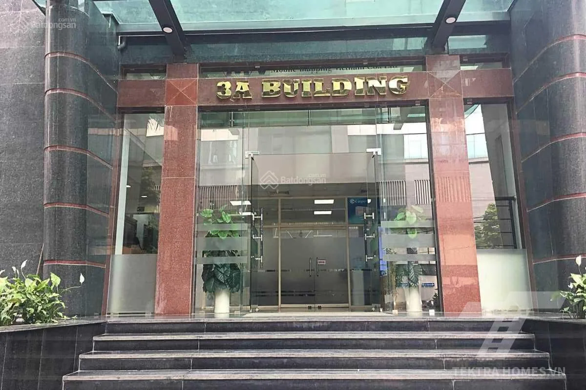 Mặt sảnh tòa 3A Building 82 Duy Tân