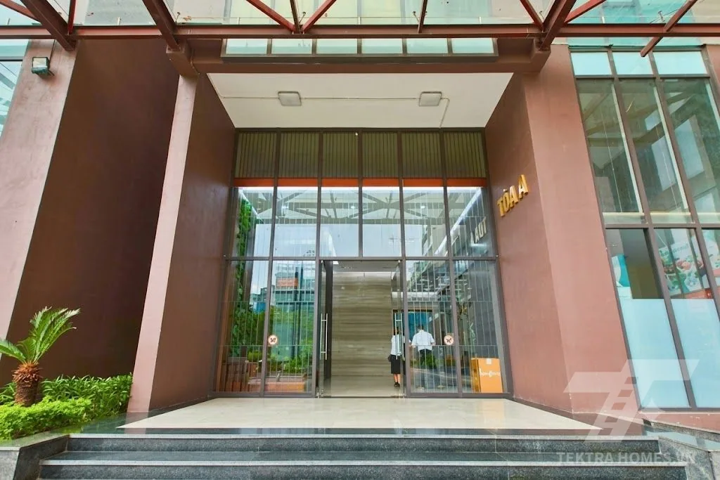 Mặt sảnh chính tòa Chelsea Residences 48 Trần Kim Xuyến