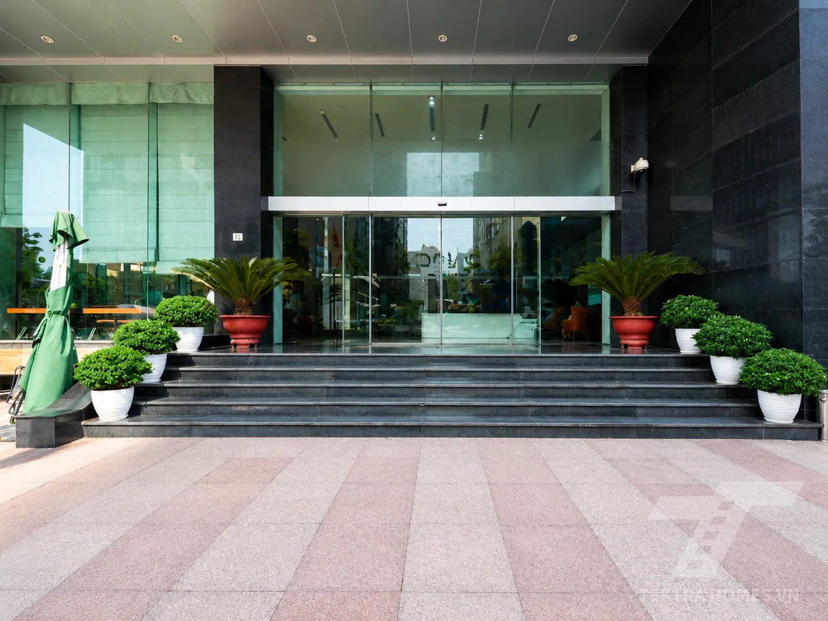 Mặt sảnh tòa Zodiac Building 01/19 Duy Tân