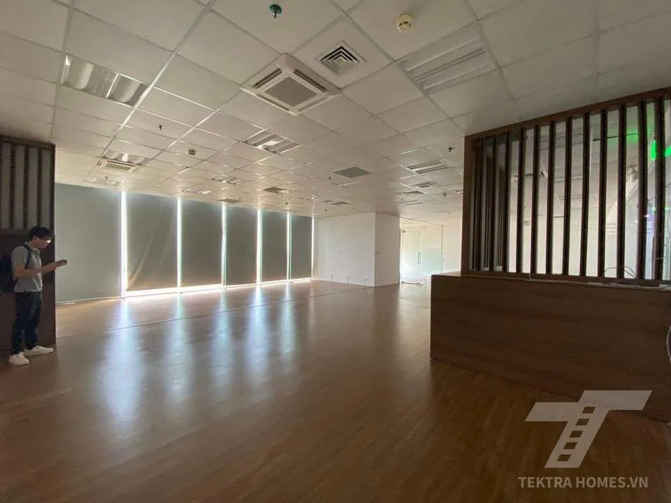 Mặt sàn diện tích trống tòa  C14 Bắc Hà
