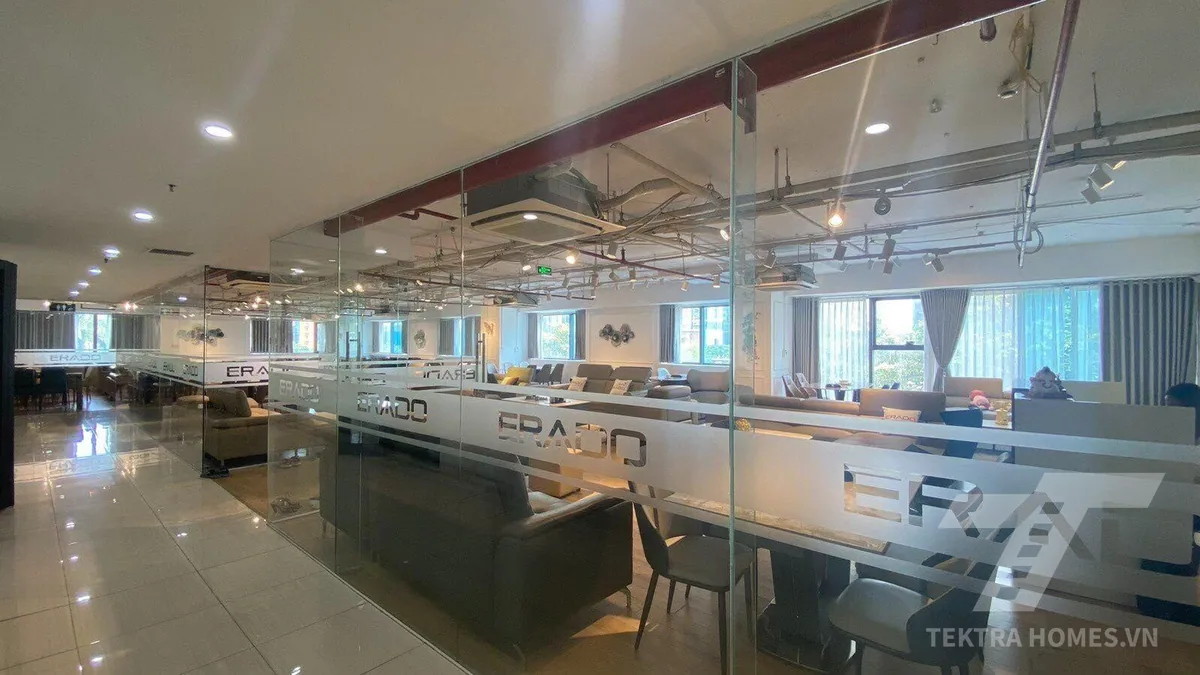 Mặt sàn diện tích trống tòa FLC Complex 36 Phạm Hùng