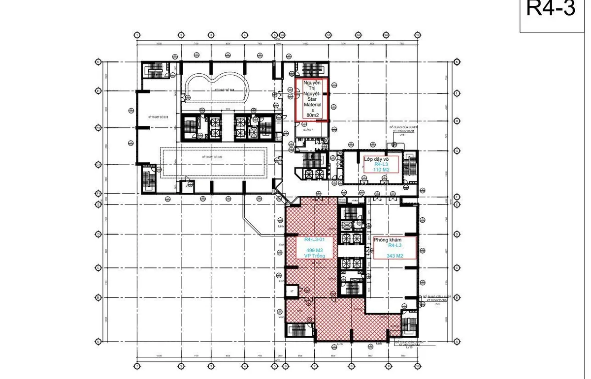 Bản vẽ tòa Goldmark City 136 Hồ Tùng Mậu