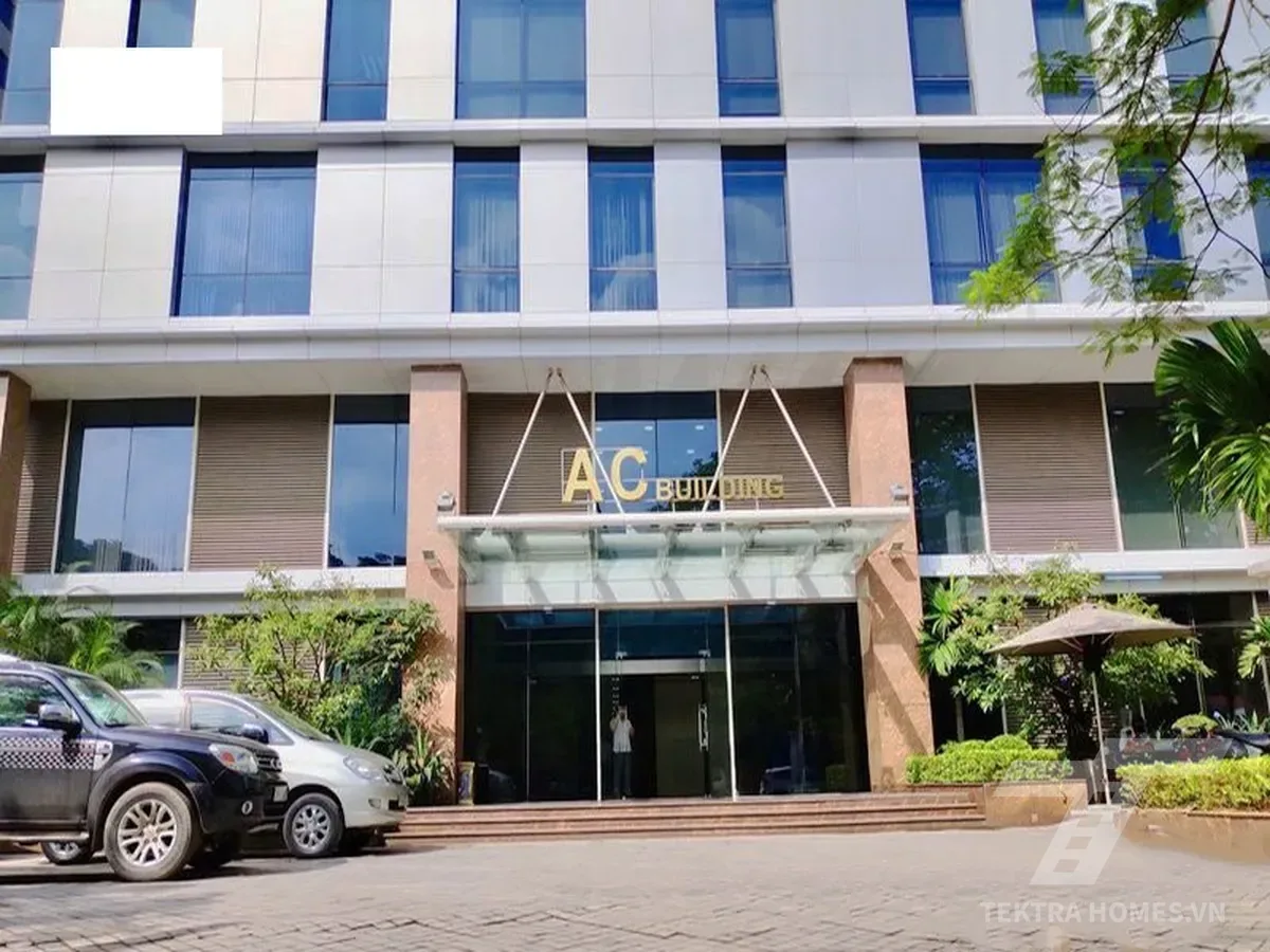 Mặt sảnh chính tòa AC Building 3/78 Duy Tân