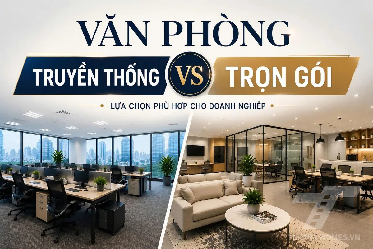 Ảnh đại diện bài viết Văn phòng truyền thống hay trọn gói: Nên chọn mô hình nào?