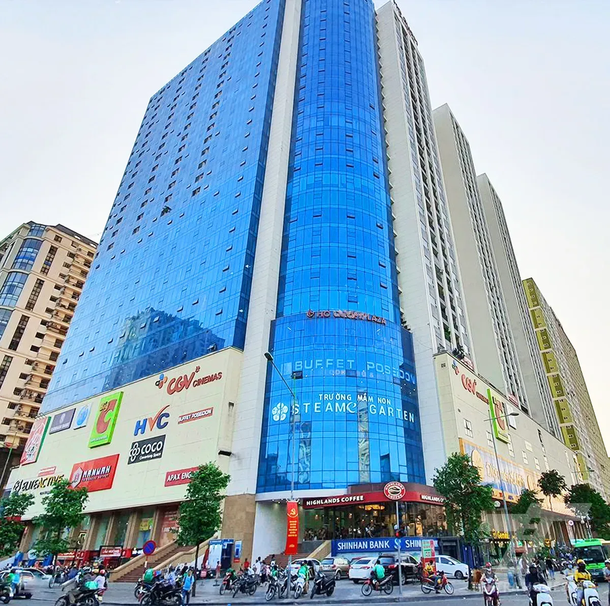 Toàn cảnh xung quanh tòa Hồ Gươm Plaza 102 Trần Phú