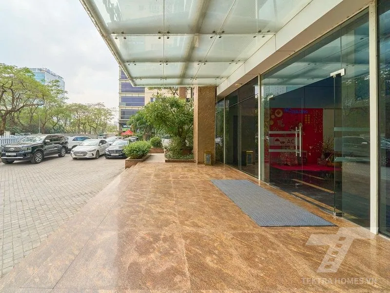 Lối ra vào tòa AC Building 3/78 Duy Tân