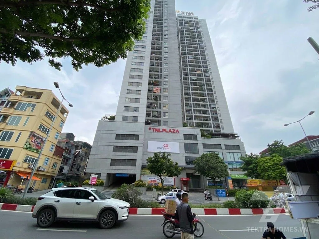 Toàn cảnh mặt trước tòa TNR Goldsill Complex 430 Cầu Am