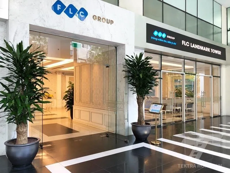 Lối lên tòa văn phòng FLC Landmark Lê Đức Thọ