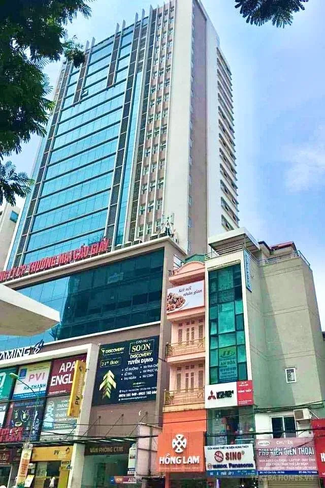 Mặt ngoài tòa CTM Complex 139 Cầu Giấy