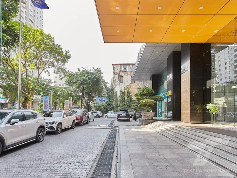 Mặt sảnh tòa Vinaconex Tower 34 Láng Hạ