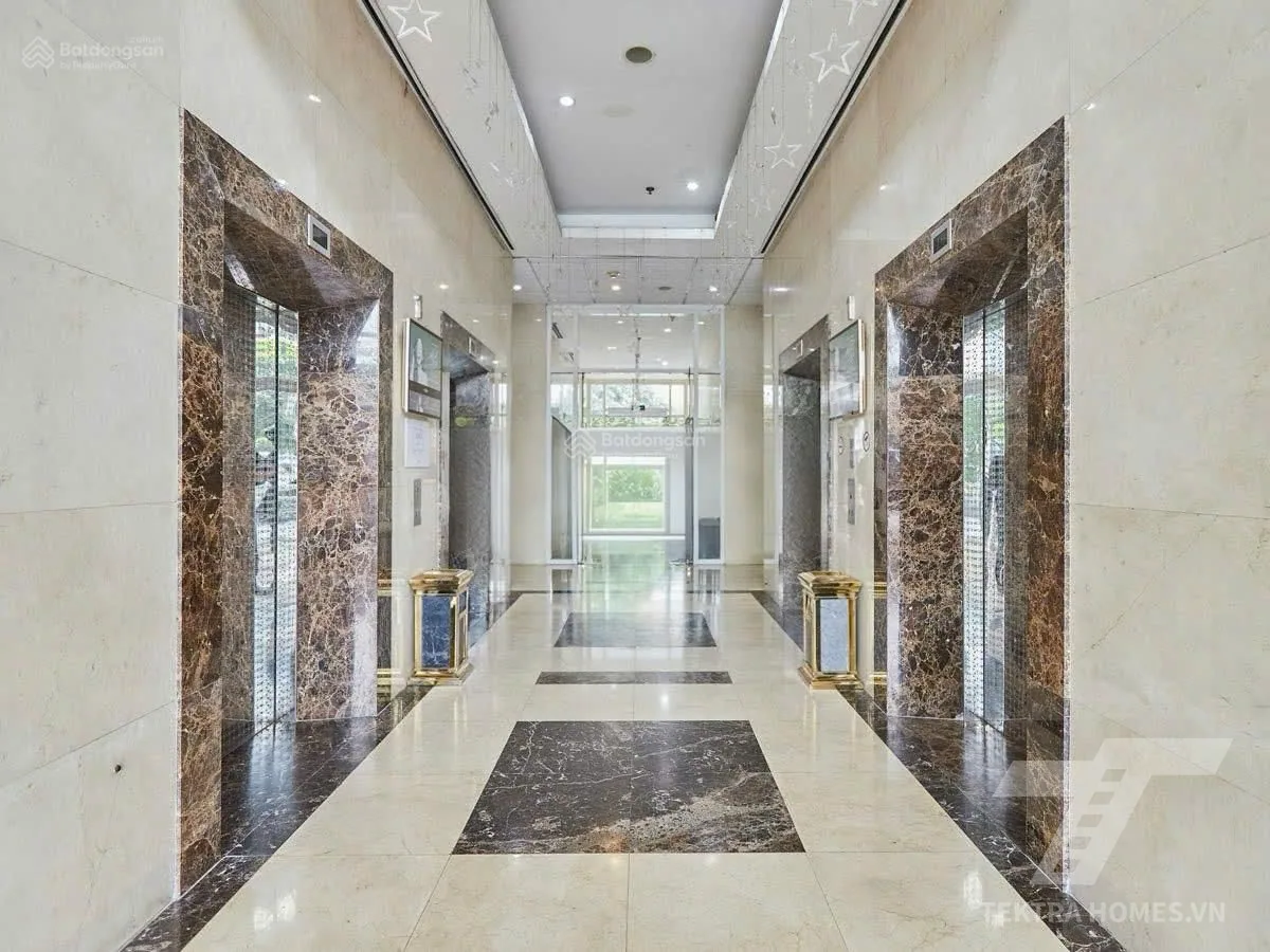 Khu vực thang máy tòa Licogi 13 Tower 164 Khuất Duy Tiến