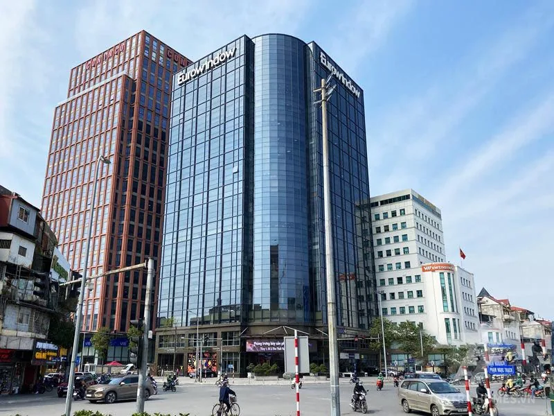 Mặt ngoài tòa Eurowindow 02 Tôn Thất Tùng