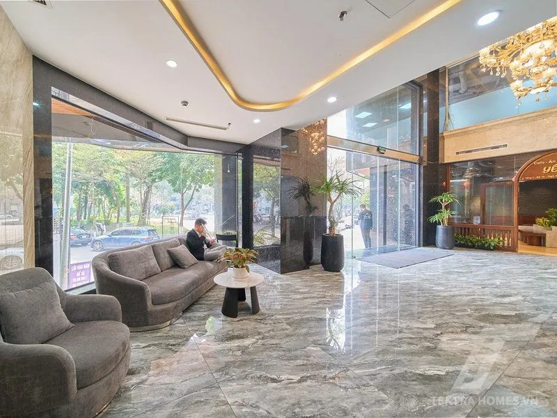 Sảnh chờ khách tòa Web3 Tower 15/4 Duy Tân