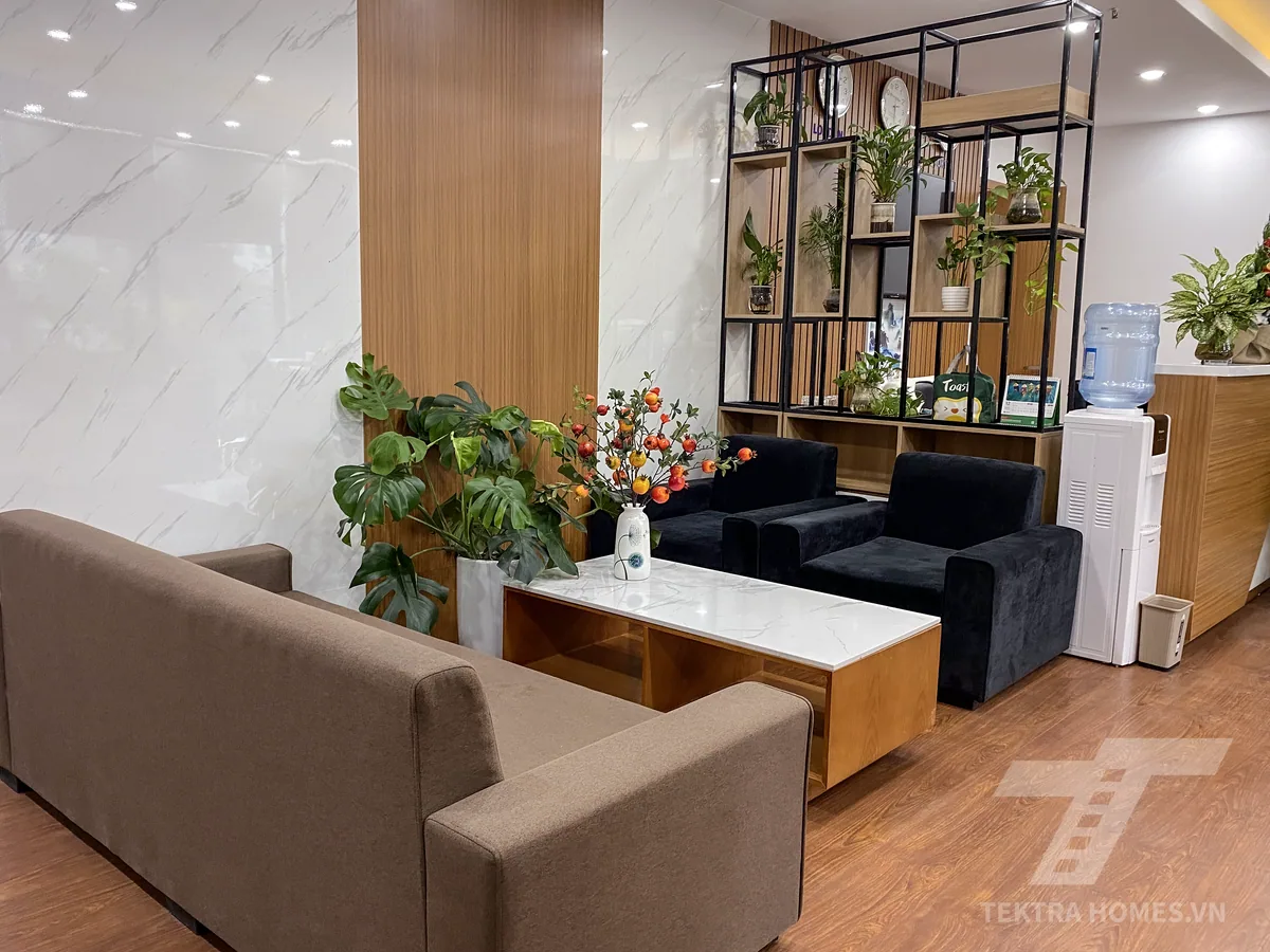 Khu vực tiếp khách Hanoi Office - Helios Tower