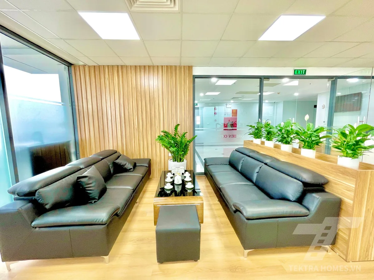 Khu vực tiếp khách Green Office - Minori Office