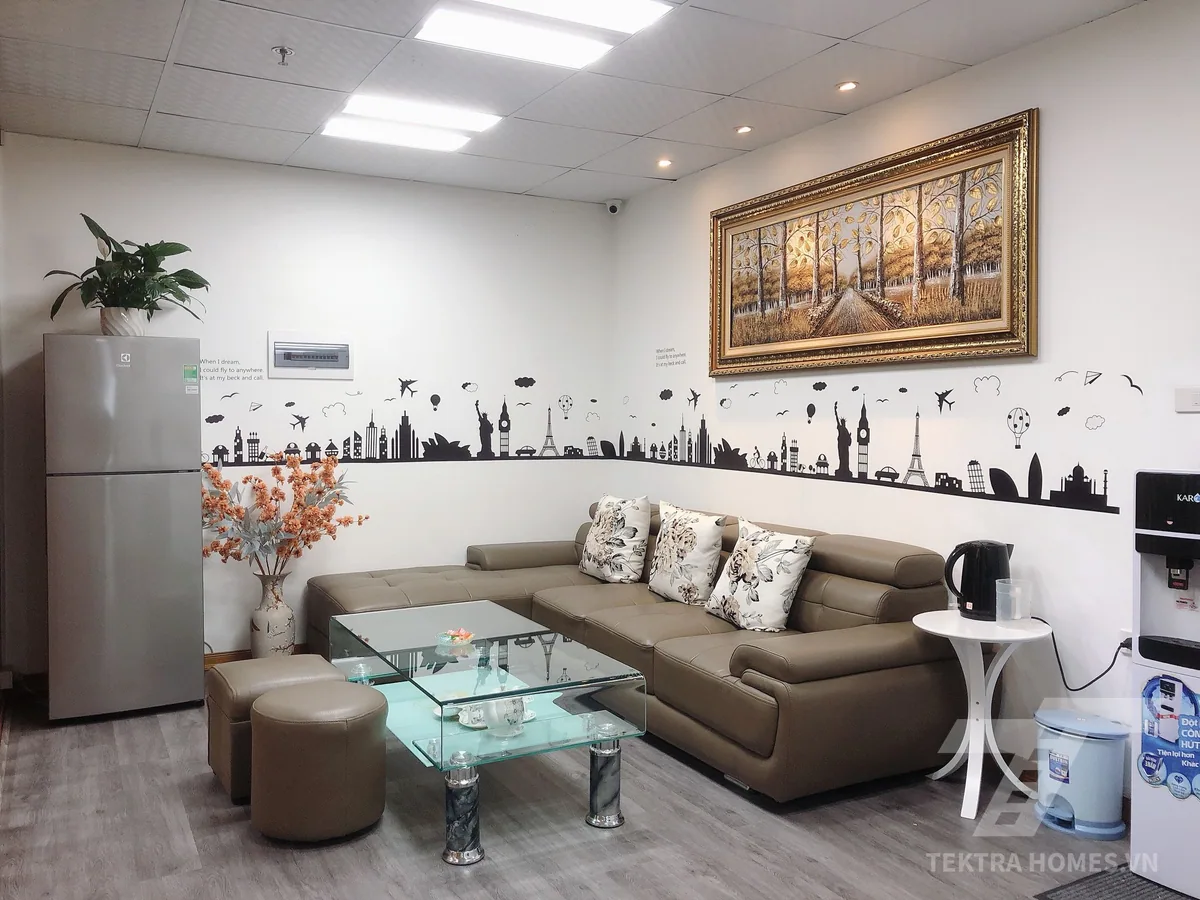 Khu vực tiếp khách văn phòng trọn gói Green Office - MD Complex