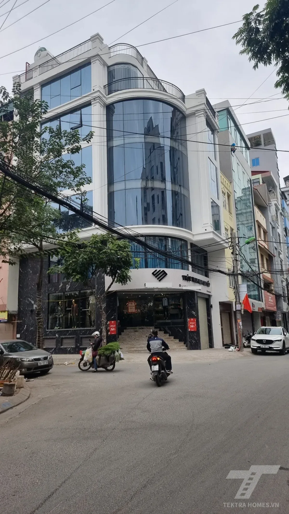 Mặt tiền tòa 1-3/79 Thiên Hiền