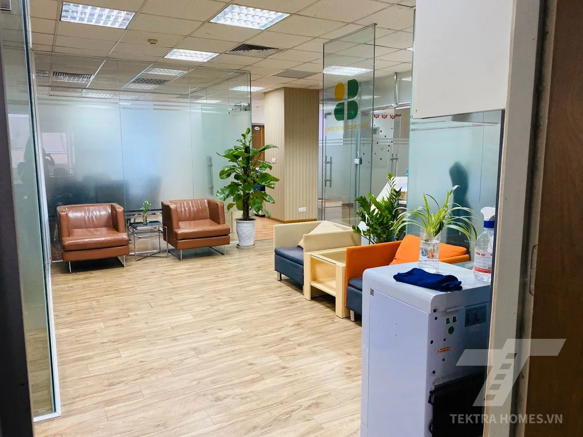 Khu vực chung văn phòng trọn gói Green Office - Kim Ánh