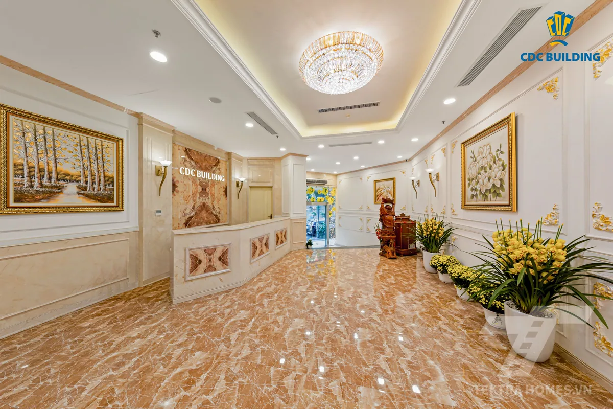 sảnh tòa nhà CDC Building
